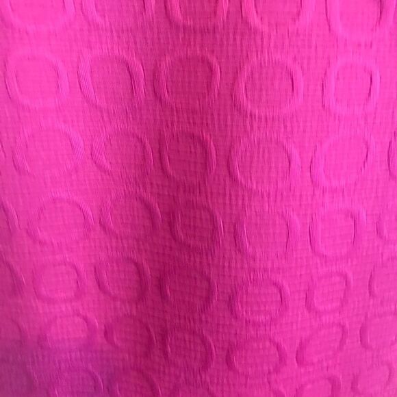 Tahari ASL Fuchsia Sheath Dress V-Neck Sleeveless Women's Size 12 NWT - Picture 6 of 9